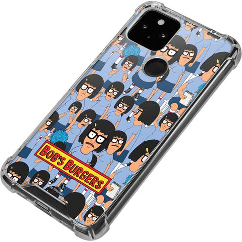Bobs Burgers Tina Belcher Google Pixel 5 Clear Case